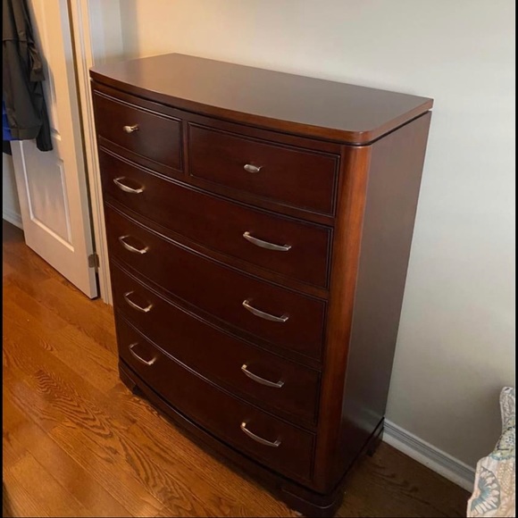 Wooden bed set - Picture 7 of 7